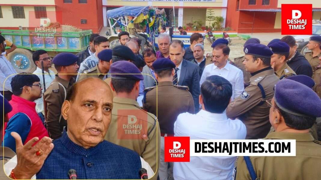 Defense Minister Rajnath Singh will come to Darbhanga on 28th, there will be a big event, District President of Kisan Morcha Sanjay Singh 'Pappu Singh' is busy in making the program grand.