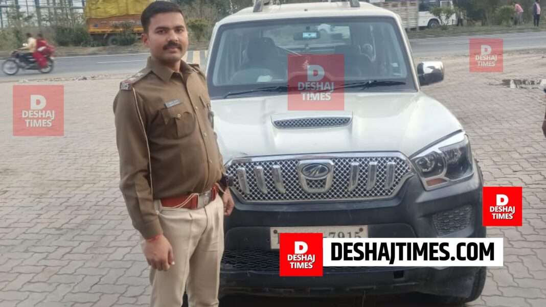 Darbhanga News | Benipur News News | Scorpio stolen from Haavibhauda of Bahera recovered from Muzaffarpur