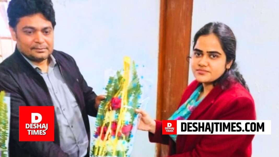 Muzaffarpur News | Gaighat News | CO Shivangi Pathak | Shivangi Pathak became the new CO of Gaighat, said- will remove the problems of the complainants