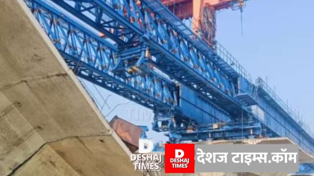 Bihar Bridge Accident The country's longest bridge collapsed between Supaul and Madhubani, 1 dead, many laborers buried