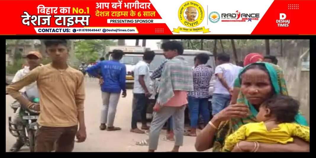 Bihar Crime News|Nawada News| Five criminals stopped a young man going on a bike in Nawada, beat him fiercely, sprinkled petrol on him, struck him with a match stick...burned him alive on the middle of the road.