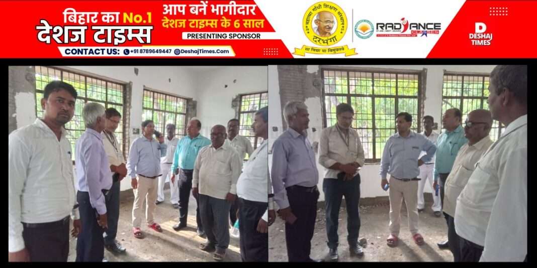 Darbhanga News|Biraul News| What happened when SDO Umesh Kumar Bharti reached Biraul's newly constructed Vakalat Khana decorated with lakhs?