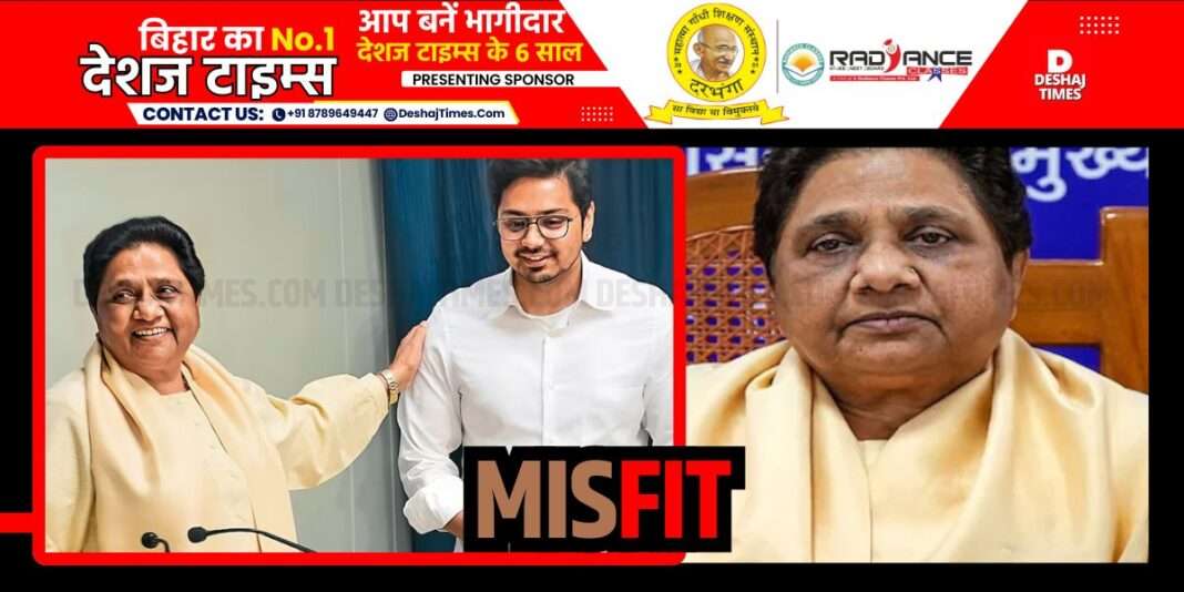 Misfit Anand In Maya Politics Mayawati removed nephew Akash Anand as her successor, also snatched the post of BSP National Coordinator