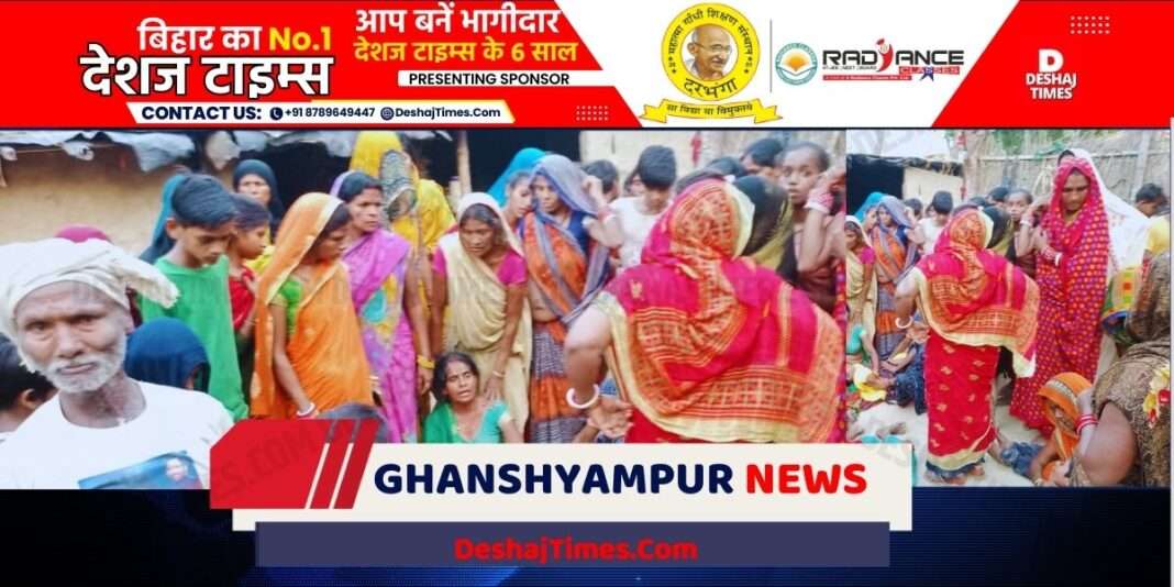 Darbhanga News| Ghanshyampur News| Mother was also there, friends were also there, death got an excuse... Neeraj died due to drowning in a stolen pond.