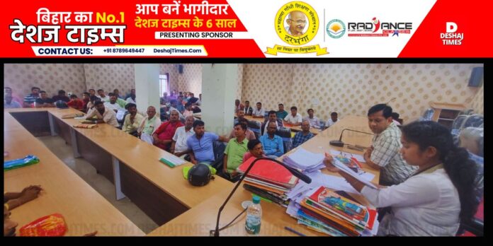 Darbhanga News|Biraul News|SDO Umesh Kumar Bharti bluntly tells dealers to complete E-KYC by 31st July, Register Maintenance immediately