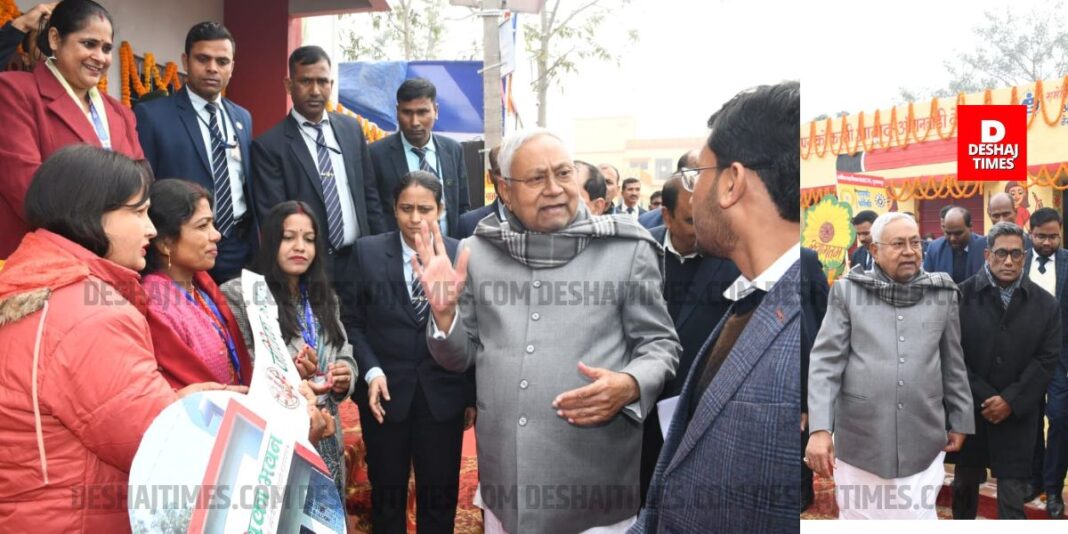 CM Nitish Kumar Pragati Yatra reached Muzaffarpur