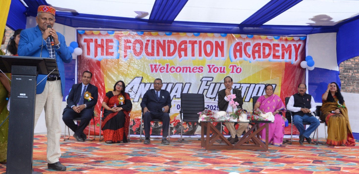 The Foundation Academy के शिक्षा और संस्कार से भरे सांस्कृतिक कार्यक्रम की झलक | Photo: Deshaj Times