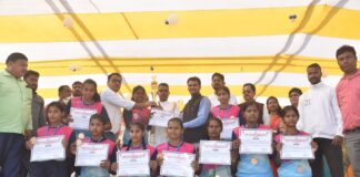 मधुबनी में बालिका रग्बी का महाकुंभ का विराम: पटना, मगध और तिरहुत ने गाड़े झंडे