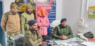 Darbhanga Temple Theft: बिरौल मंदिर से दान चोरी करते रंगे हाथ धराया शातिर चोर, पुलिस की बड़ी कार्रवाई