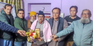 Bhagalpur News: उर्दू साहित्यिक अदब के रोशन सितारे खुर्शीद अकरम का भागलपुर में भव्य सम्मान, बिखरी चमक