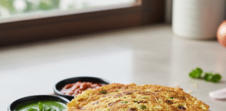 नाश्ते की टेंशन खत्म: मिनटों में बनाएं क्रिस्पी चावल-प्याज का चीला Bihar News Deshaj Times