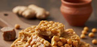 चना-गुड़ की स्वादिष्ट चिक्की: सर्दियों के लिए एक अनोखी और आसान रेसिपी Bihar News Deshaj Times