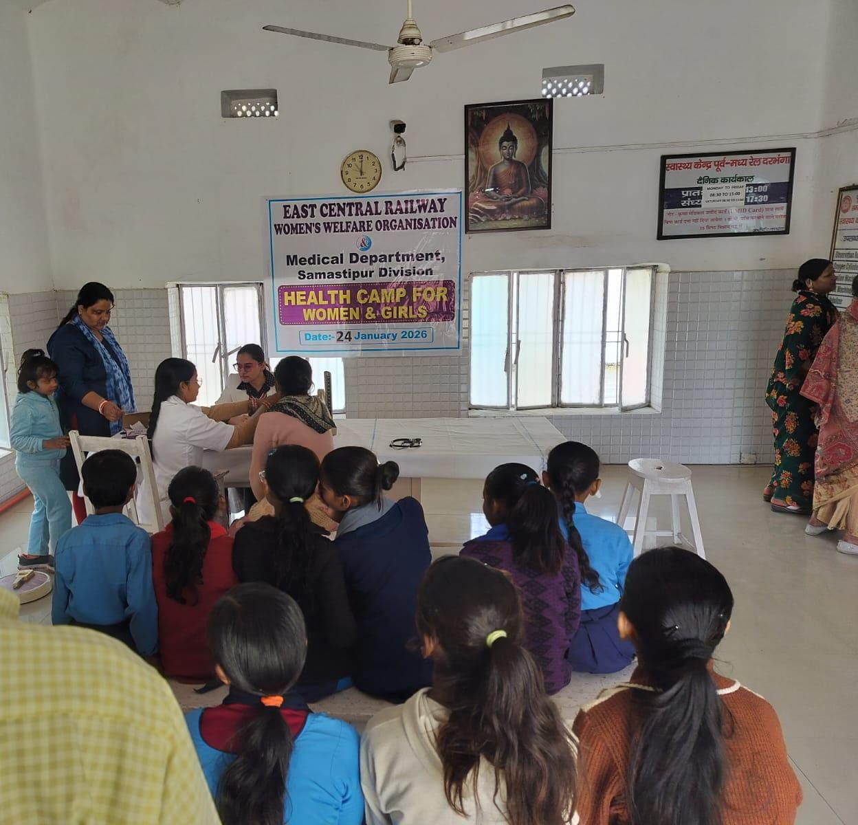 Darbhanga News: दरभंगा में रेलवे की अनूठी पहल, दर्जनों महिलाओं की मुफ्त स्वास्थ्य जांच, जानिए क्या बोलीं डॉक्टर्स