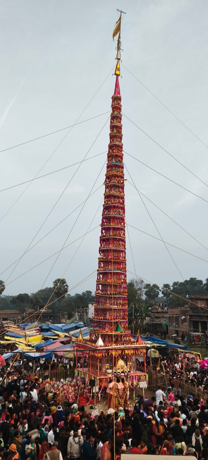 Darbhanga News: जाले में आस्था का महाकुंभ, 131 फीट ऊंचे Mahabiri Jhanda को देखने उमड़ी लाखों की भीड़, चप्पे-चप्पे पर रही पुलिस की नजर | Deshaj Times Darbhanga News: जाले में आस्था का महाकुंभ, 131 फीट ऊंचे Mahabiri Jhanda को देखने उमड़ी लाखों की भीड़, चप्पे-चप्पे पर रही पुलिस की नजर