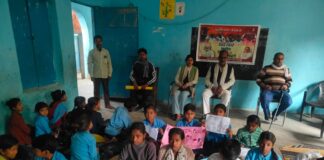 Darbhanga News: जाले में Viksit Bharat…बच्चों ने रंगों से दिखाया ‘अहिंसा का रास्ता’, अधिकारियों ने गिनाईं योजना की उपलब्धियां Bihar News Deshaj Times