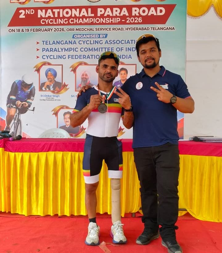 Darbhanga News: दरभंगा के जलालुद्दीन का National Para Cycling Championship में जलवा, कांस्य पदक जीत रचा इतिहास! | Deshaj Times Darbhanga News: दरभंगा के जलालुद्दीन का National Para Cycling Championship में जलवा, कांस्य पदक जीत रचा इतिहास!