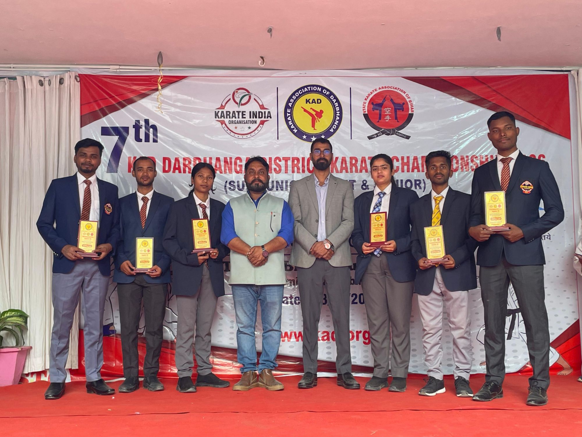 Darbhanga Karate Championship: 7वीं जिला कराटे चैंपियनशिप में दिखा युवाओं का जोश, Coach Mukesh Mishra ने कहा - राज्य स्तर पर जिले का करेंगे प्रतिनिधित्व