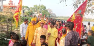 Darbhanga News: चैती नवरात्र पर 551 कलशों से गूंजा Jale का जोगियारा, भक्ति में डूबा पूरा इलाका