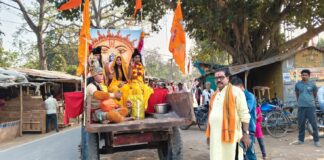 Darbhanga News: राम नवमी पर महर्षि गौतम आश्रम में भगवान राम का प्राकट्योत्सव, 56 भोग और “भय प्रकट कृपाला दीनदयाला”