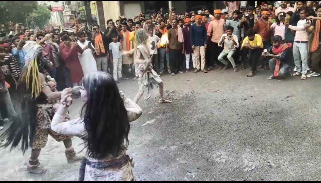 Bhagalpur Ram Navami: केसरिया रंग में डूबा शहर, जय श्री राम के नारों से आसमान भी हो गया भगवा!