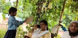 Bihar School Video Viral: हेडमास्टर को पंखा झलती छात्राएं, कुदाल चलाता छात्र… बगहा के स्कूल का वायरल वीडियो देख भड़के लोग!