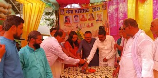 Darbhanga के घनश्यामपुर में गंगा महोत्सव: मिथिला की पावन धरती पर उमड़ा आस्था का जनसैलाब