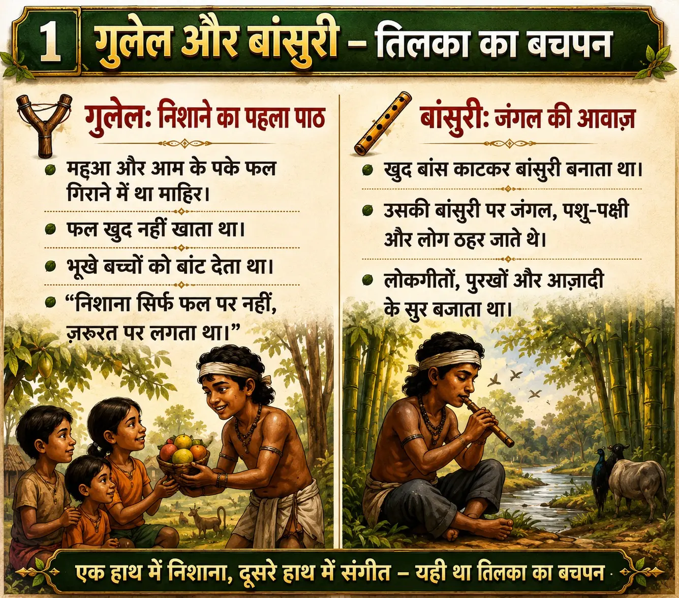 Bhagalpur News: It isn't just 'Krishna' who plays the bamboo flute—Tilka will play it too...The Tilka Manjhi Story