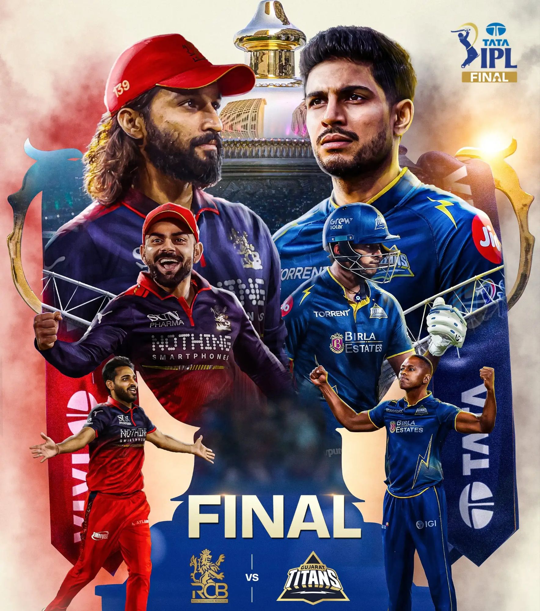 Ahmedabad IPL News: बेंगलुरु ने 'विराट' अंदाज में जीता दूसरा IPL खिताब, GT की उम्मीदें होमग्राउंड पर चकनाचूर