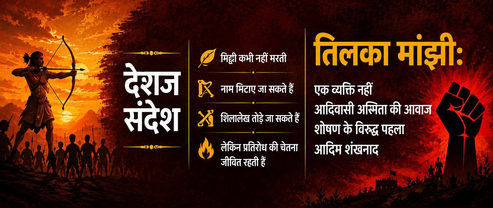 Bhagalpur News: मैं तिलका हूं... भागलपुर TMB विश्वविद्यालय से नहीं... उस बरगद से जाकर पूछो... कौन है ' जबरा ' | Deshaj Times Special Ep. 06 | कब मिलेगी बाबा Tilka Majhi की आत्मा को शांति?