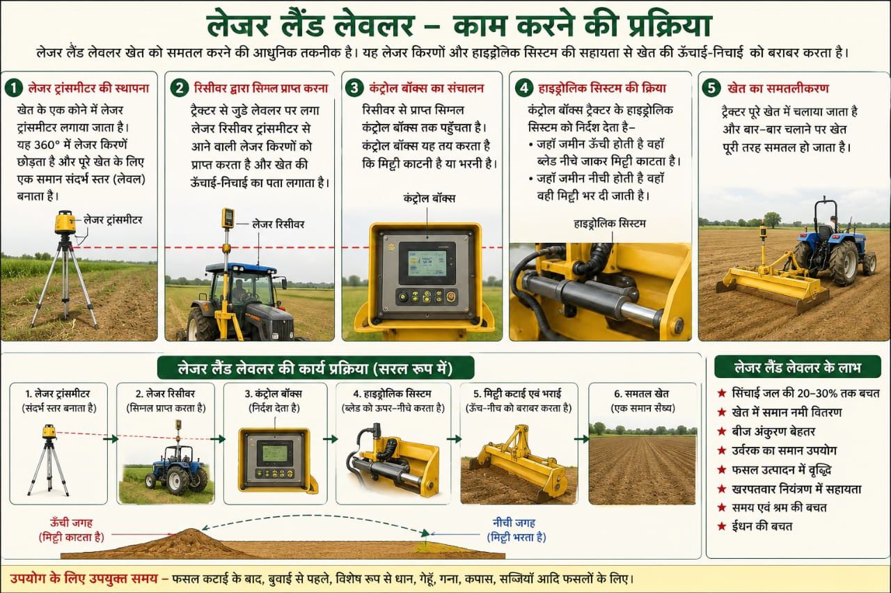 Darbhanga News: दरभंगा की किसानी को मिली Laser Land Leveling संजीवनी, खेतों को लेज़र तकनीक से करेंगे किसान अब समतल, जानिए - विशेषज्ञ ई.निधि से - कैसे होगी पानी और पैसे दोनों की बचत