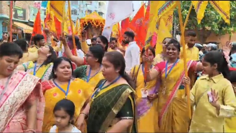 Bhagalpur Shyam Mahotsav News: भागलपुर में श्याम बाबा की भव्य शोभायात्रा, भक्तों का उत्साह देख झूम उठा शहर!