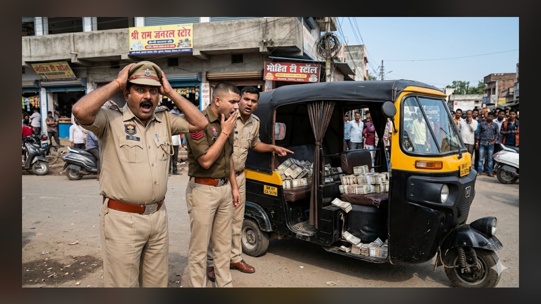 NH-27 पर पलटा मुजफ्फरपुर का ऑटो: अंदर मिला लाखों का कैश! पुलिस के उड़े होश…जानिए NH-27 पर पलटा मुजफ्फरपुर का ऑटो: अंदर मिला लाखों का कैश! पुलिस के उड़े होश…जानिए