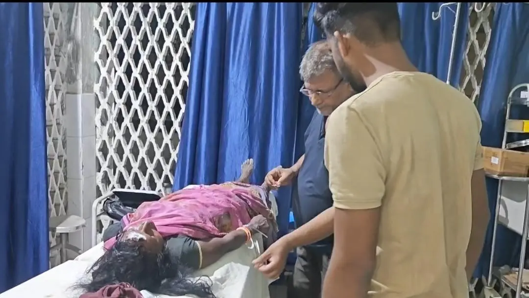 दर्दनाक: 5 हजार रुपये मांगे तो महिला का फूटा सिर, अस्पताल में जिंदगी और मौत से जूझ रही |Naugachhia Crime News